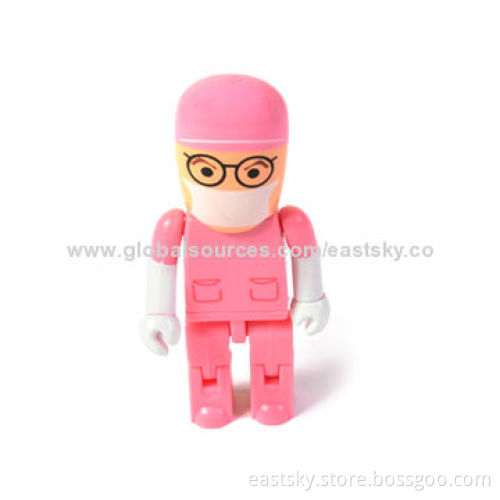 Custom People USB Flash Drive, Wholesale in Human Shape, 64MB to 32GB Memory CapacityNew